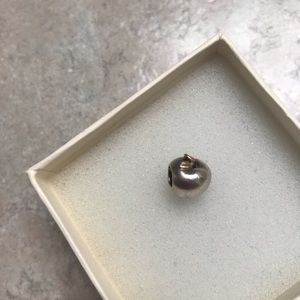 Two tone pandora Apple charm